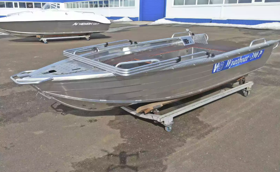 Алюминиевая лодка Wyatboat-390РМ в Невинномысске
