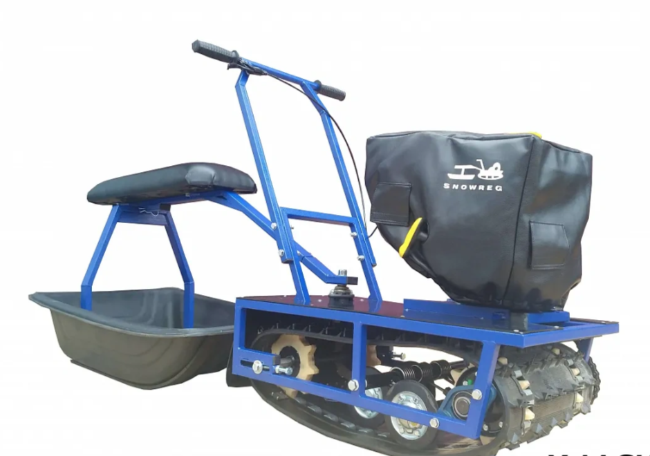 Мини-мотобуксировщик Альбатрос-М с фарой в Невинномысске