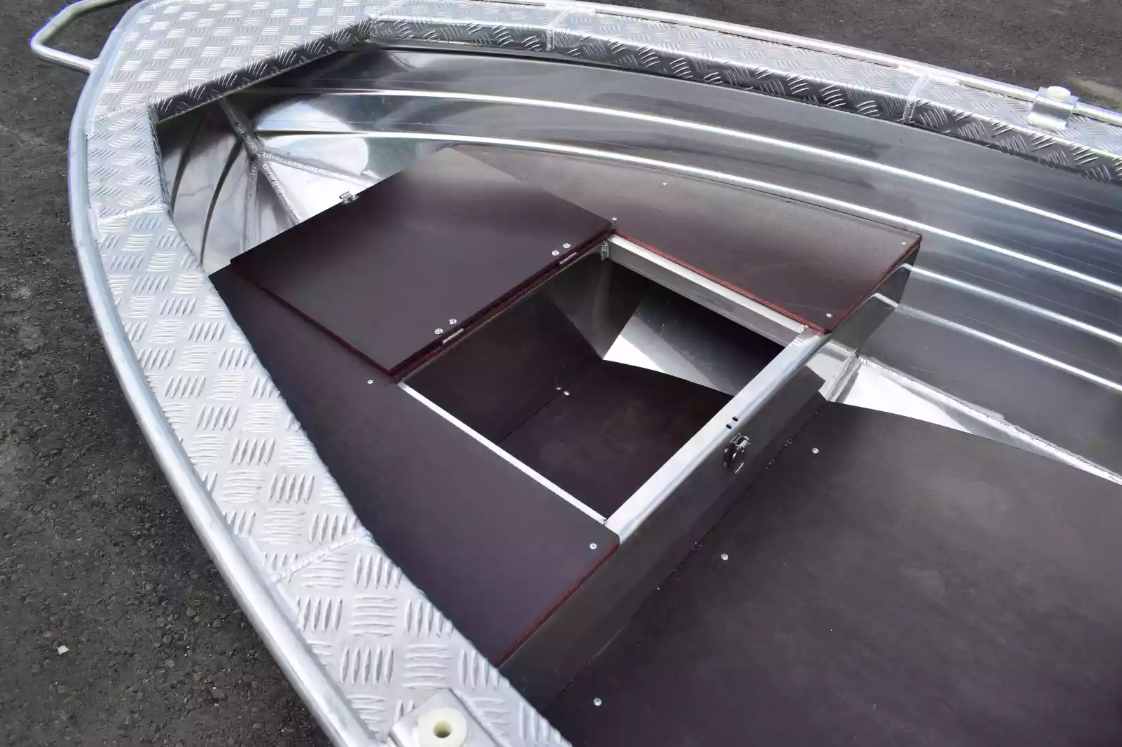 Алюминиевая лодка Wyatboat-390Р Увеличенный борт в Невинномысске