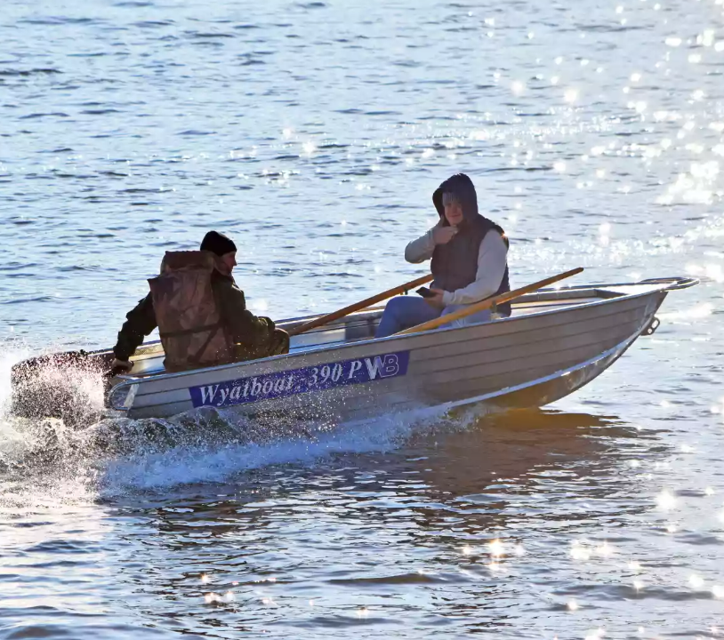 Алюминиевая лодка Wyatboat-390 P в Невинномысске