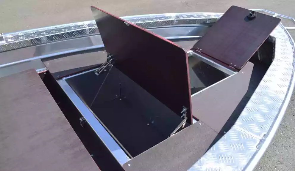 Алюминиевая лодка Wyatboat-390Р Fish в Невинномысске