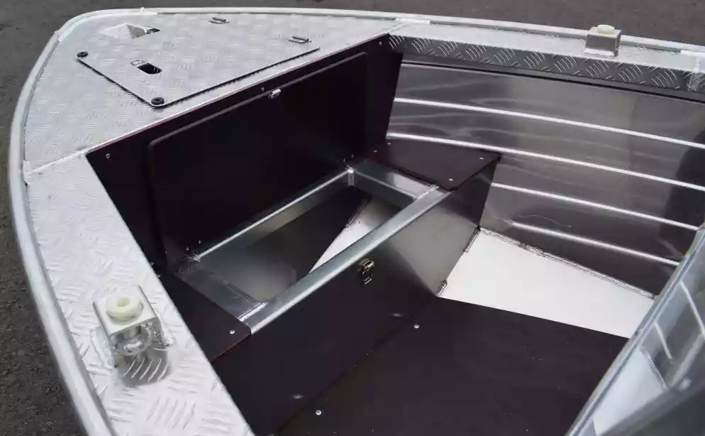 Алюминиевая лодка Wyatboat-390 DCM Увеличенный борт в Невинномысске