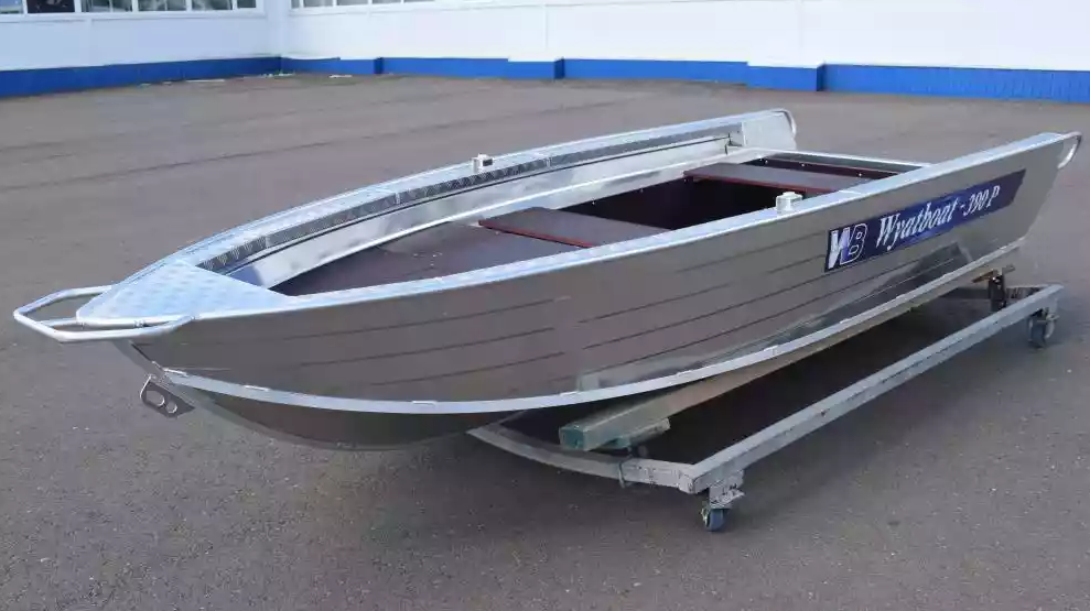 Алюминиевая лодка Wyatboat-390Р Fish в Невинномысске