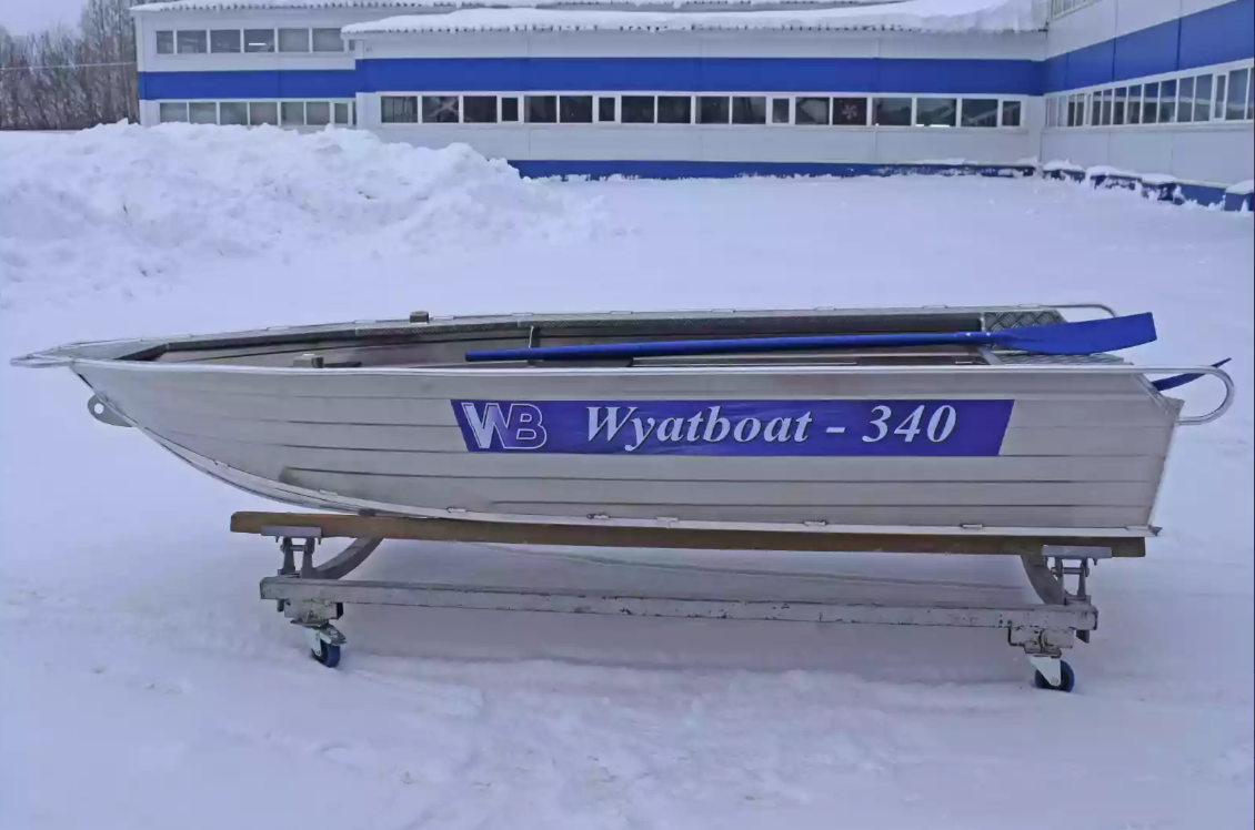 Алюминиевая лодка Wyatboat-340 Р в Невинномысске