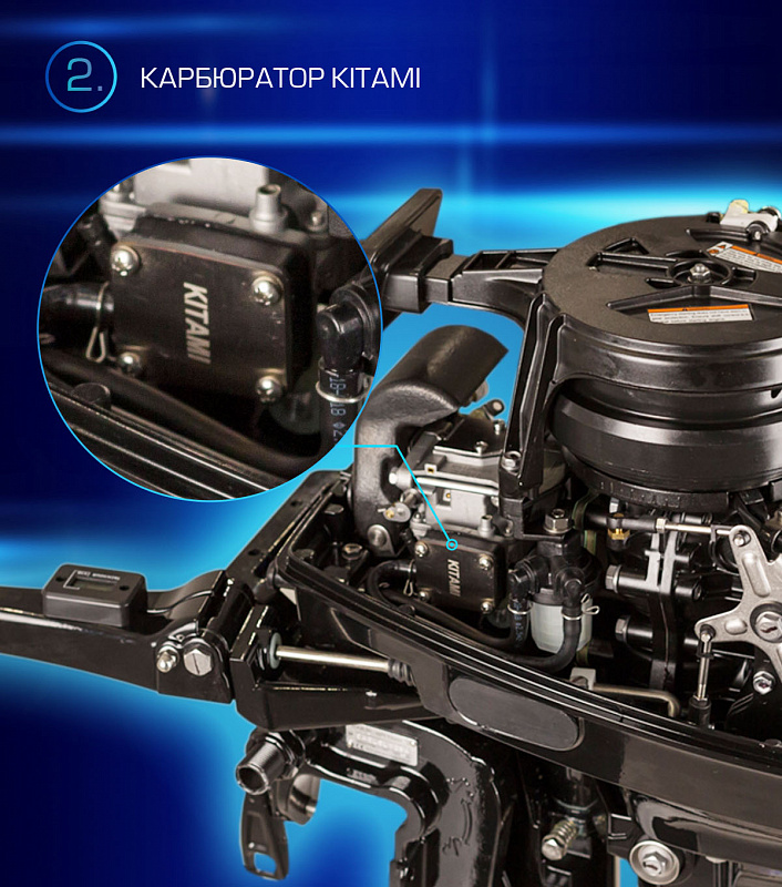 Лодочный мотор MARLIN PROLINE MP 9.9(20) AMHL FORCE в Невинномысске