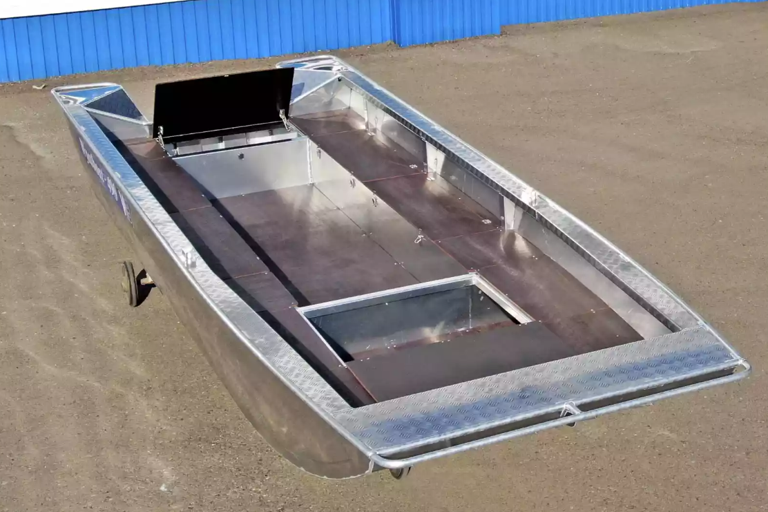 Алюминиевая лодка Wyatboat-490 Jonboat в Невинномысске
