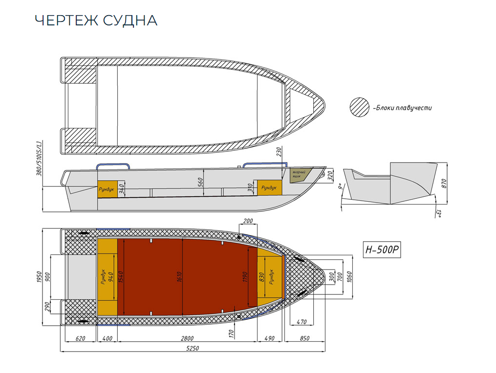 Алюминиевая лодка Неман-500 P в Невинномысске