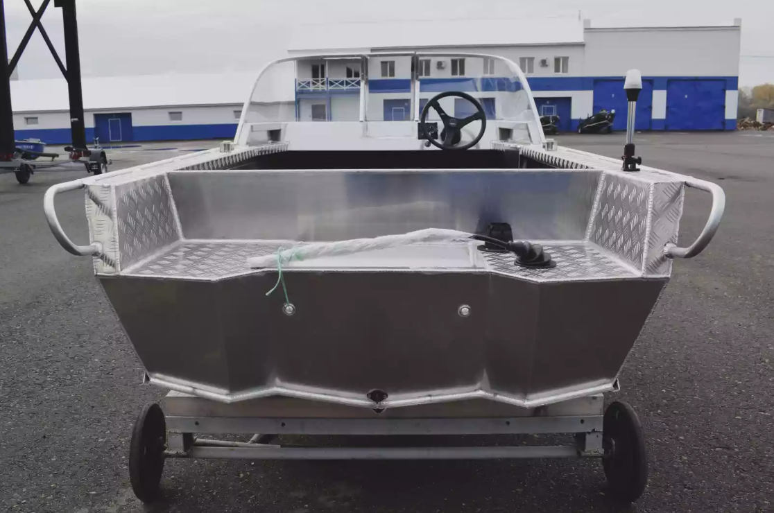 Алюминиевая лодка Wyatboat-390 Pro в Невинномысске