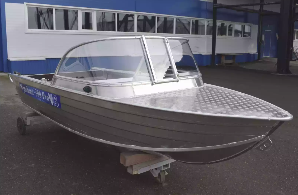 Алюминиевая лодка Wyatboat-390 Pro в Невинномысске