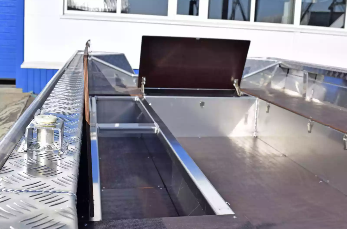 Алюминиевая лодка Wyatboat-490 Jonboat в Невинномысске