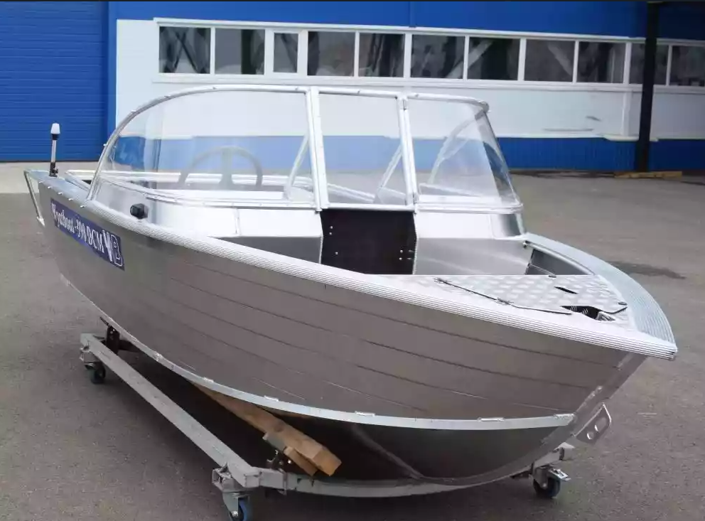 Алюминиевая лодка Wyatboat-390 DCM Увеличенный борт в Невинномысске