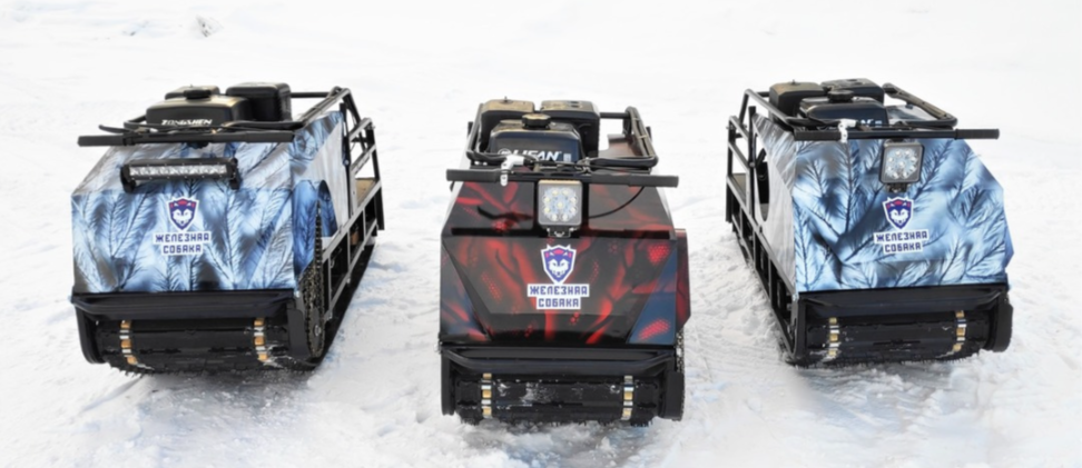 Мотобуксировщик Irondog (Железная собака) M500 15 Камуфляж Охотник в Невинномысске