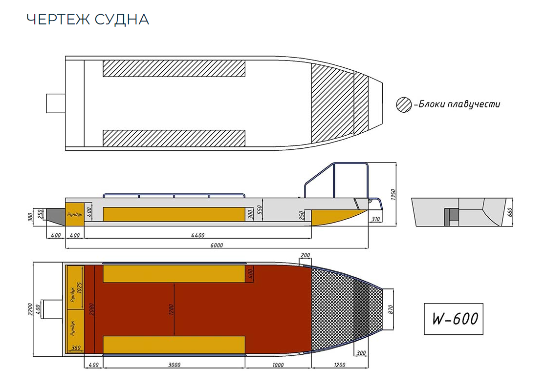 Алюминиевая лодка Wyatboat-600 в Невинномысске