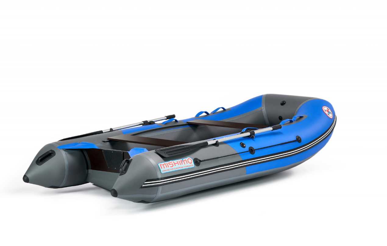 КОМПЛЕКТ ЛОДКА MISHIMO PRO 350 + ЛОДОЧНЫЙ МОТОР MARLIN MP 9.9 (15) AMHS PROLINE в Невинномысске