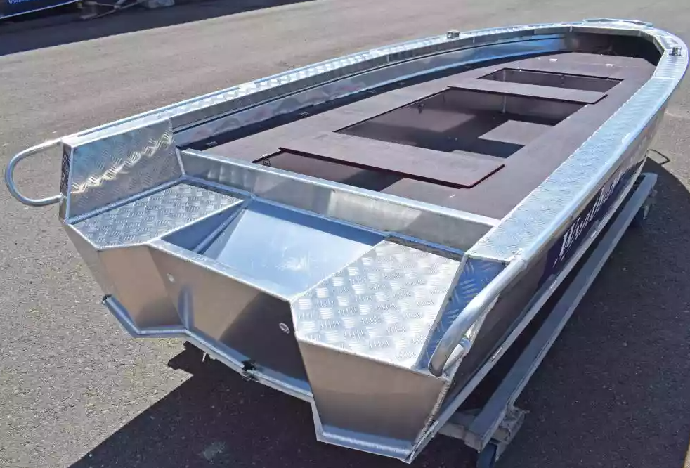 Алюминиевая лодка Wyatboat-390РМ в Невинномысске