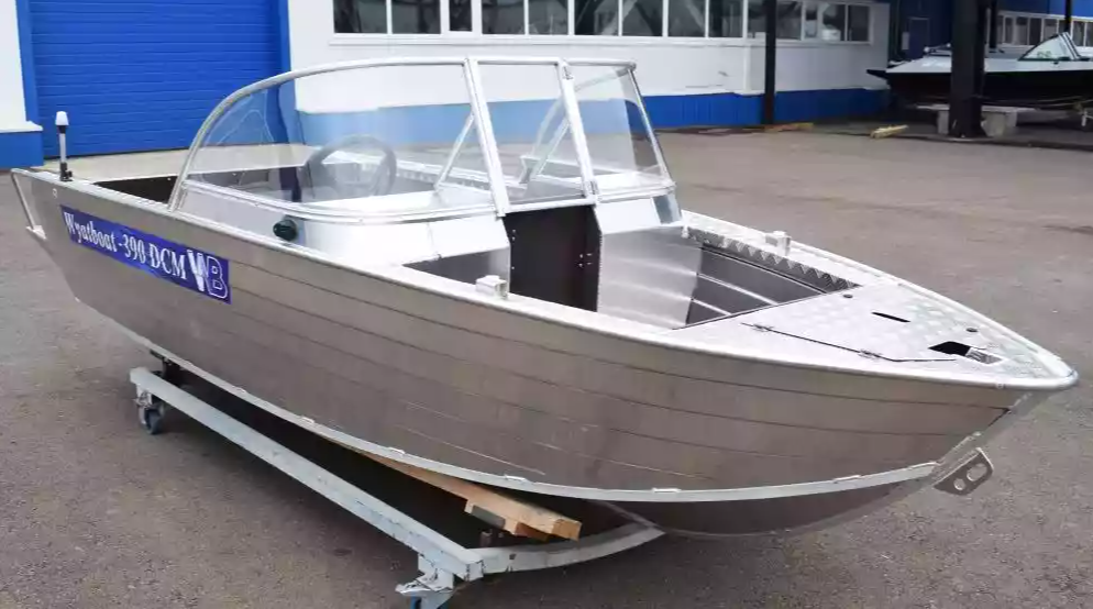 Алюминиевая лодка Wyatboat-390 DCM Увеличенный борт в Невинномысске