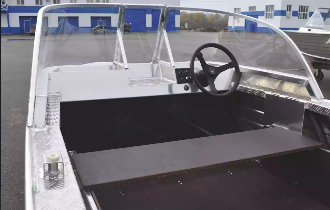 Алюминиевая лодка Wyatboat-390 Pro в Невинномысске
