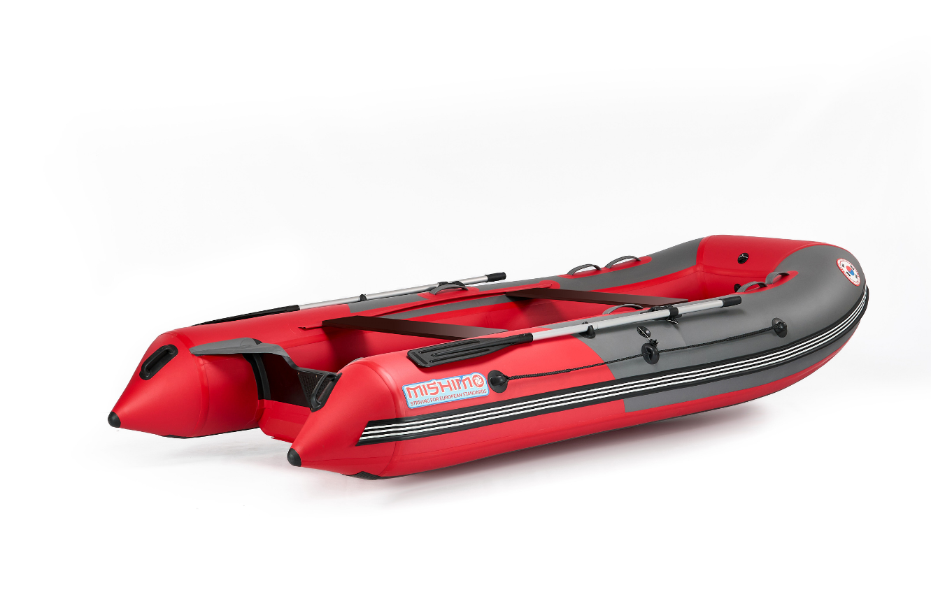 КОМПЛЕКТ ЛОДКА MISHIMO PRO 350 + ЛОДОЧНЫЙ МОТОР MARLIN MP 9.9 (15) AMHS PROLINE в Невинномысске