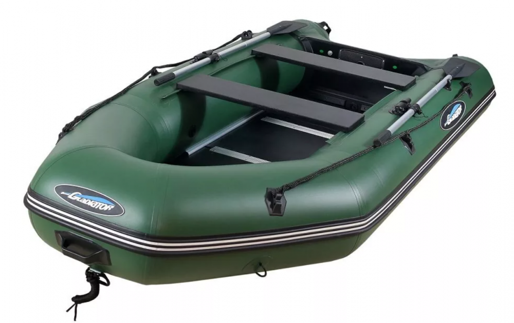 МОТОРНО-ГРЕБНАЯ ЛОДКА ПВХ GLADIATOR A 320 ТК С ФАНЕРНЫМ ПОЛОМ в Невинномысске