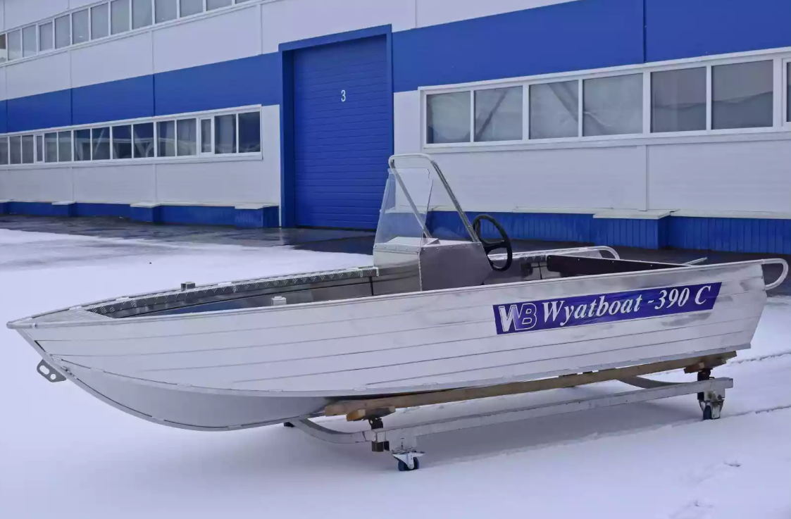 Алюминиевая лодка Wyatboat-390 C в Невинномысске