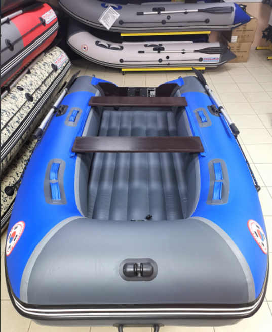 КОМПЛЕКТ Лодка MISHIMO PRO 350 + ЛОДОЧНЫЙ МОТОР MARLIN MP 9.9 (20) AMHS PRO в Невинномысске