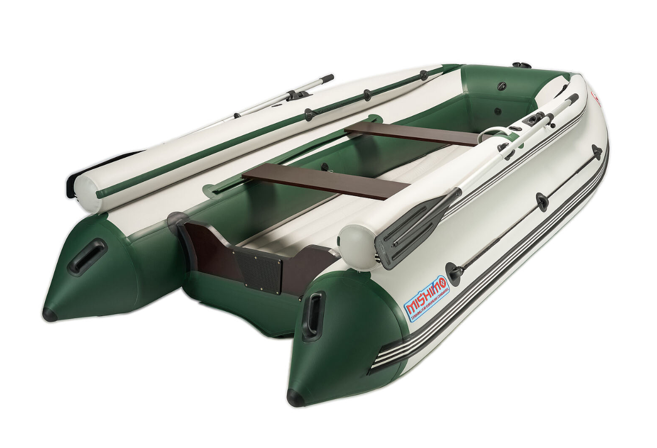 КОМПЛЕКТ ЛОДКА MISHIMO FAMILY LITE 370 + МОТОР MARLIN MP 9.9 AMHS PROLINE FORCE в Невинномысске