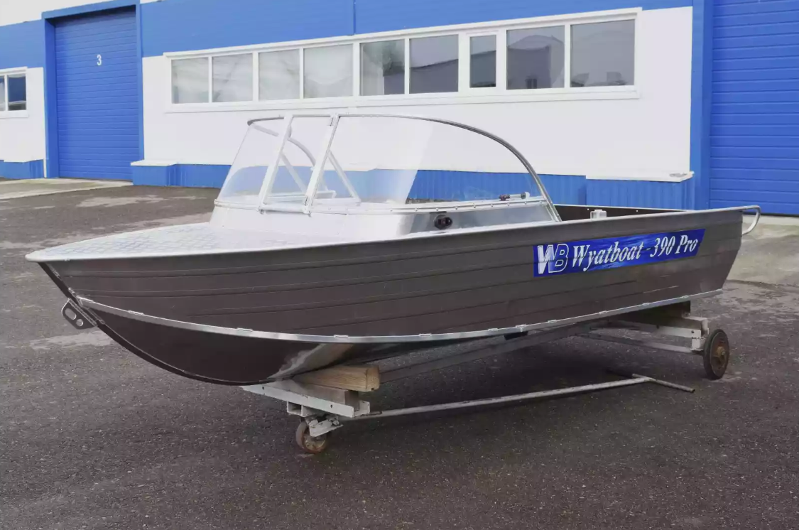Алюминиевая лодка Wyatboat-390 Pro в Невинномысске