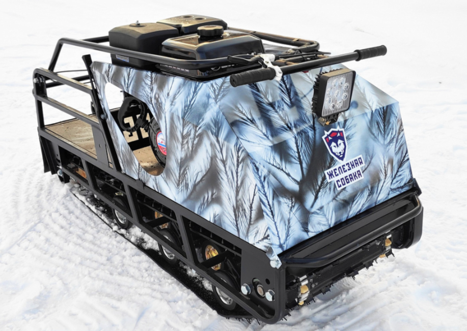 Мотобуксировщик Irondog (Железная собака) M500 15 Камуфляж Охотник в Невинномысске