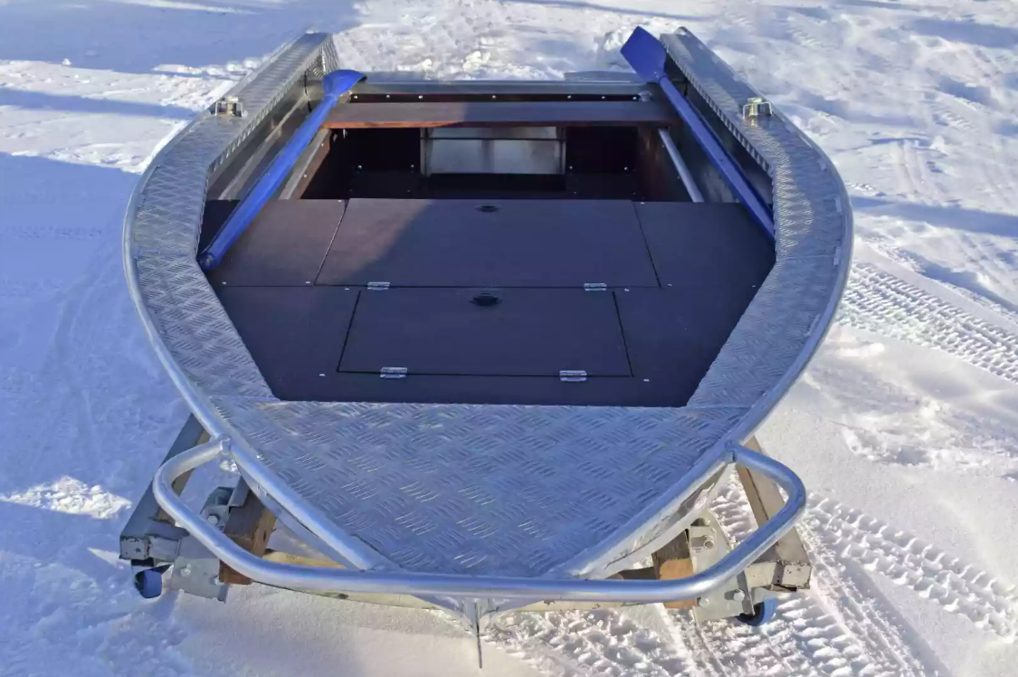 Алюминиевая лодка Wyatboat-370 Р FISH в Невинномысске