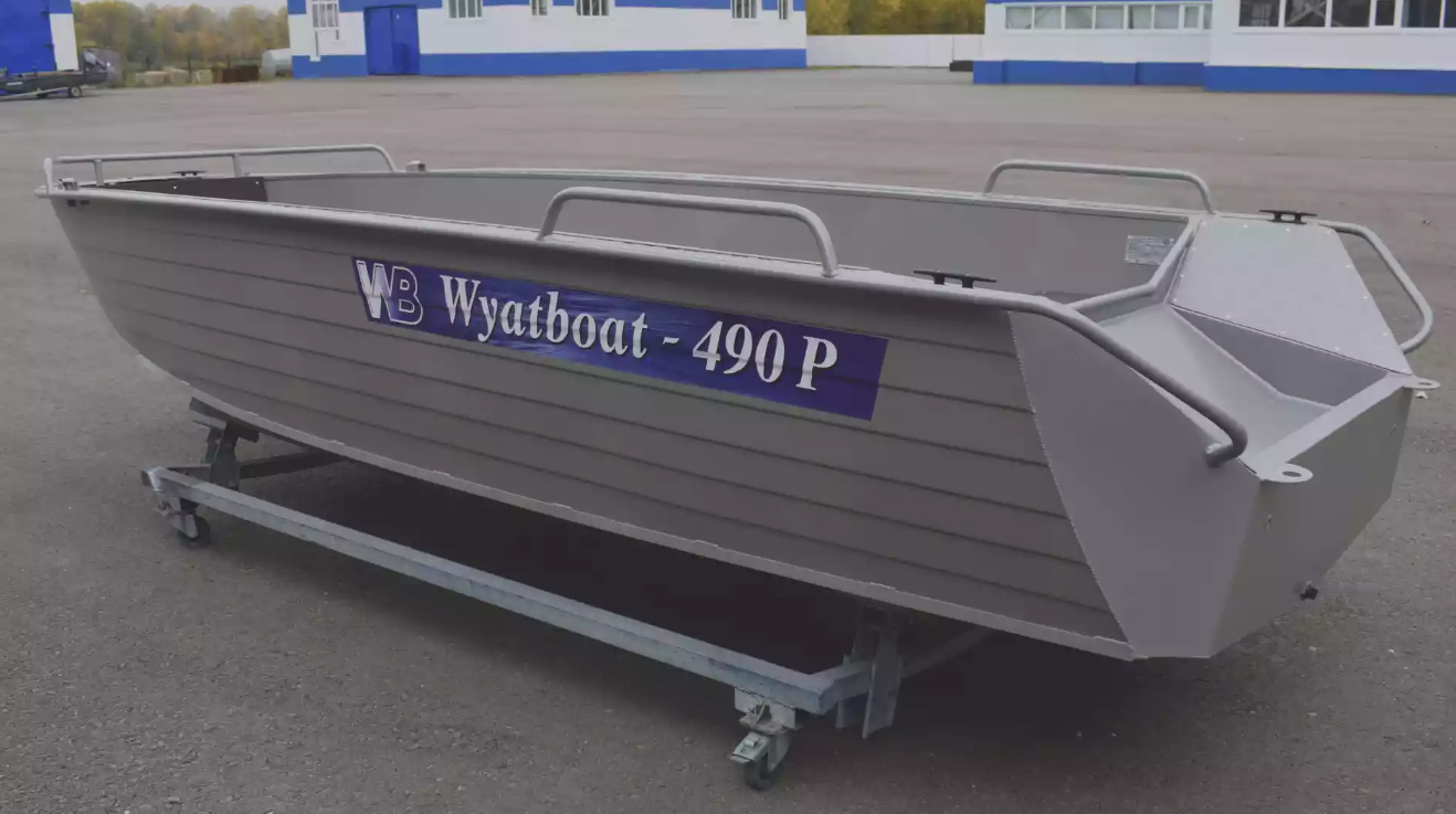 Алюминиевая лодка Wyatboat-490 P в Невинномысске