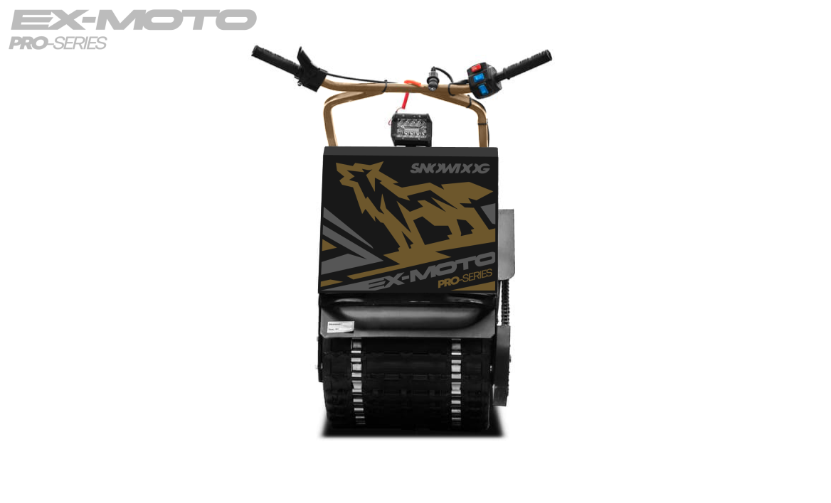 Мотобуксировщик EX-MOTO SNOWDOG S380 8л.с. в Невинномысске