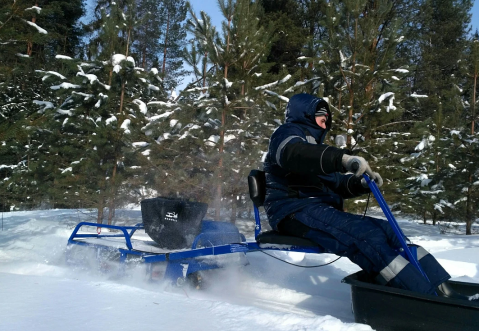 Мотобуксировщик толкач Альбатрос-XL8 с модулем. Без фары, тележки в Невинномысске