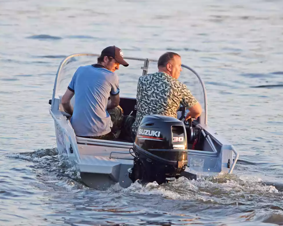 Алюминиевая лодка Wyatboat-390 DCM в Невинномысске