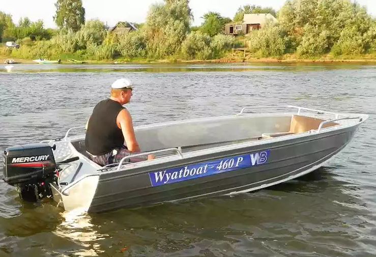 Алюминиевая лодка Wyatboat-460 P в Невинномысске