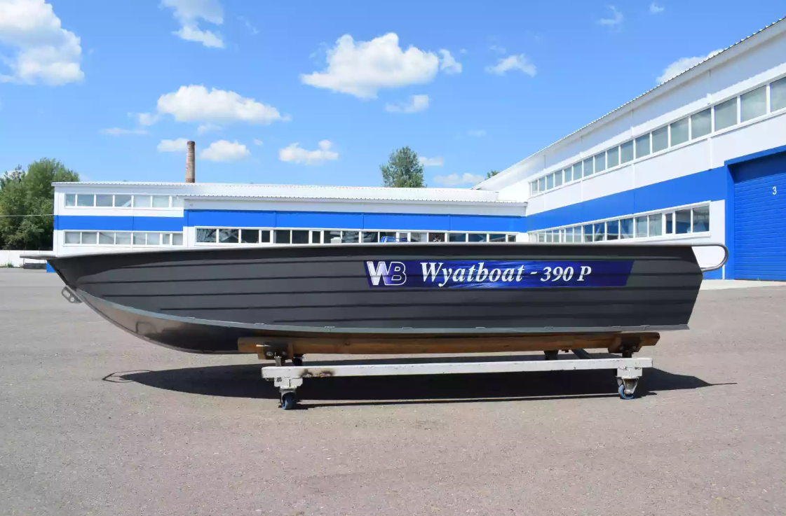 Алюминиевая лодка Wyatboat-390Р Fish в Невинномысске