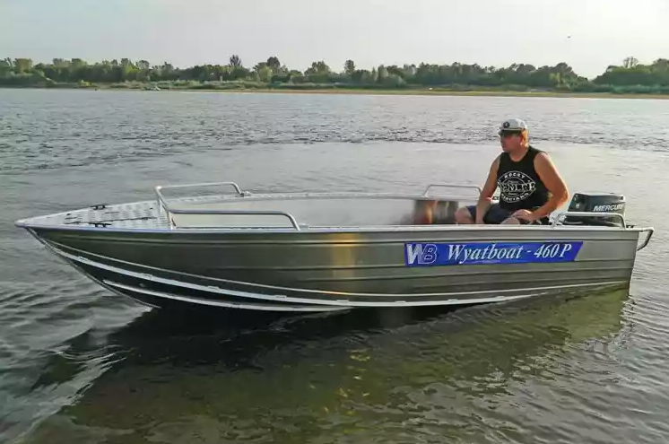 Алюминиевая лодка Wyatboat-460 P в Невинномысске