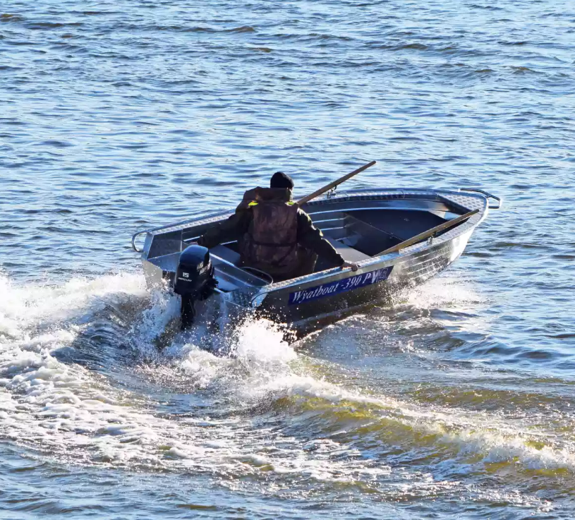 Алюминиевая лодка Wyatboat-390 P в Невинномысске