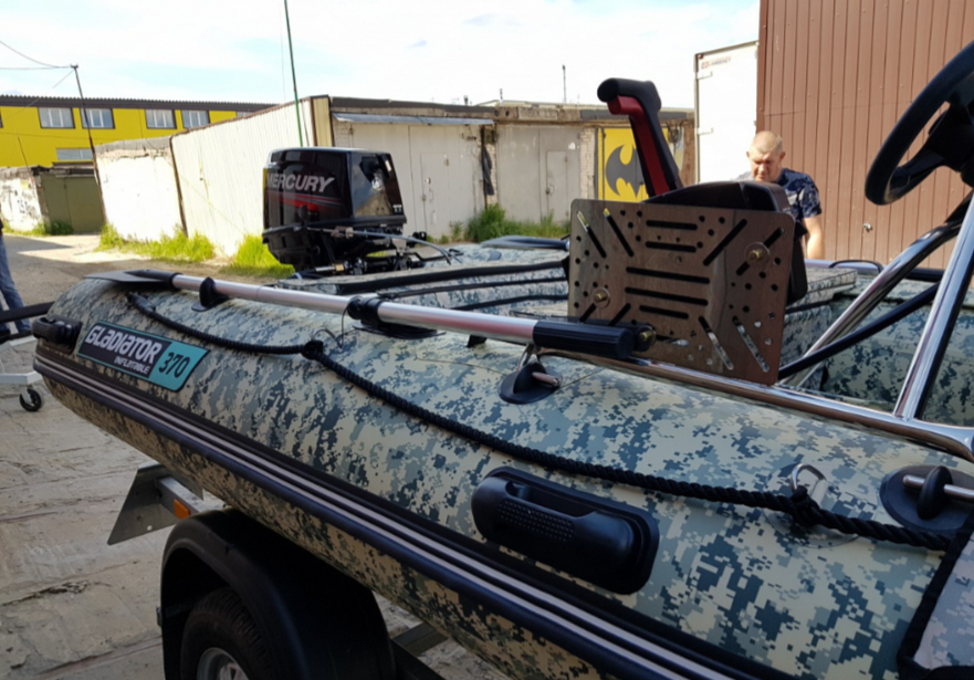 НАДУВНАЯ ЛОДКА GLADIATOR C370AL в Невинномысске