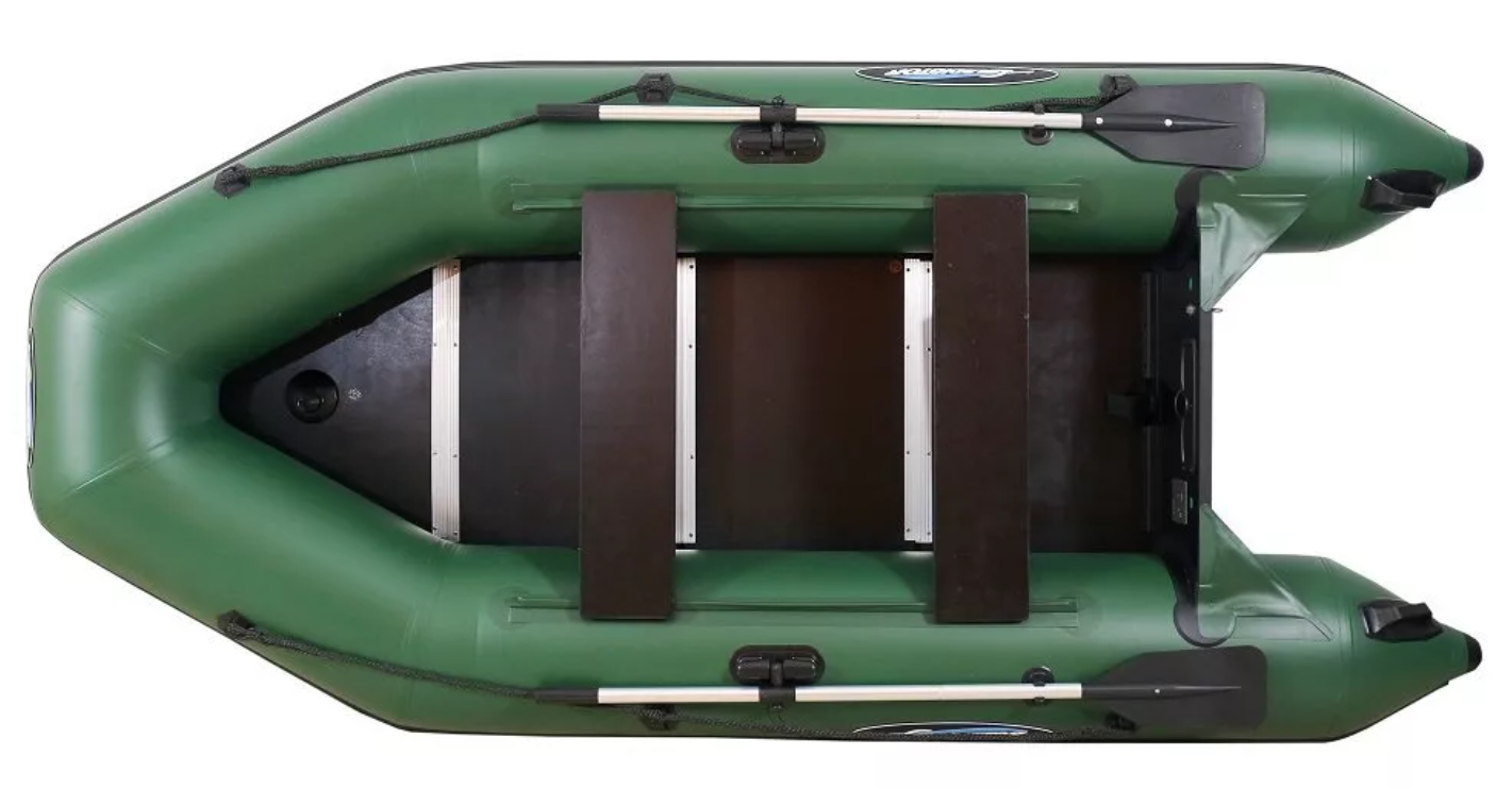 МОТОРНО-ГРЕБНАЯ ЛОДКА ПВХ GLADIATOR A 280 ТК С ФАНЕРНЫМ ДНОМ в Невинномысске