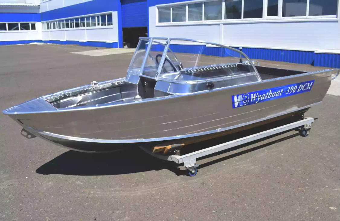 Алюминиевая лодка Wyatboat-390 DCM в Невинномысске