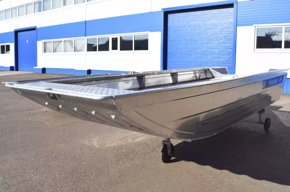 Алюминиевая лодка Wyatboat-490 Jonboat в Невинномысске