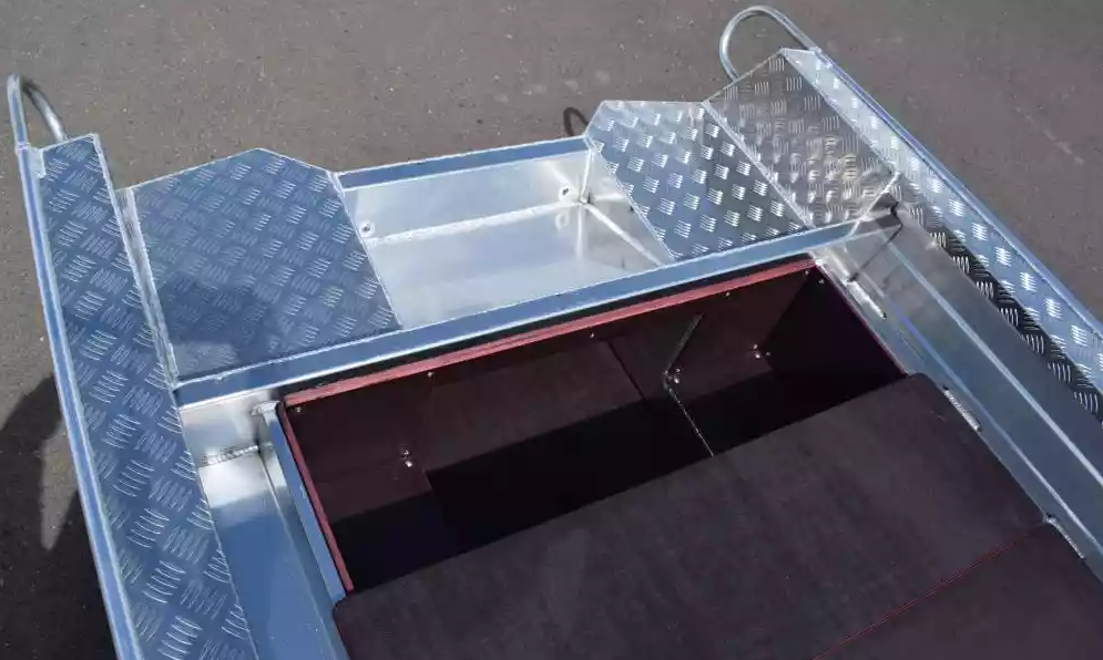 Алюминиевая лодка Wyatboat-390Р Fish в Невинномысске
