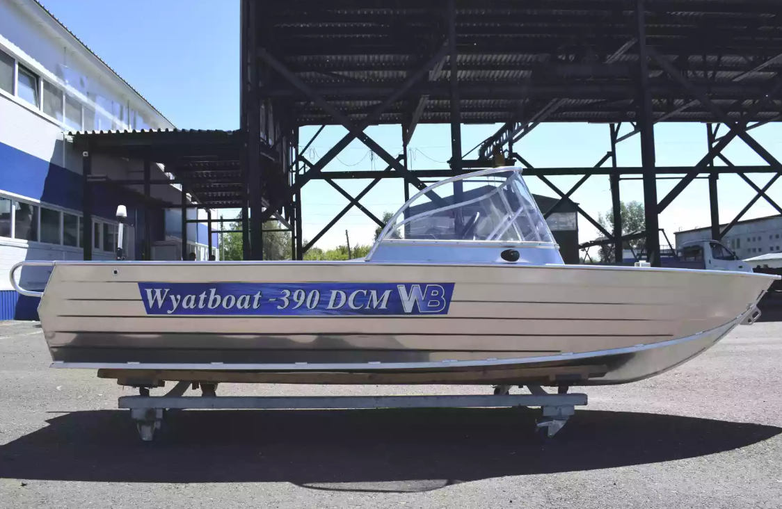 Алюминиевая лодка Wyatboat-390 DCM в Невинномысске