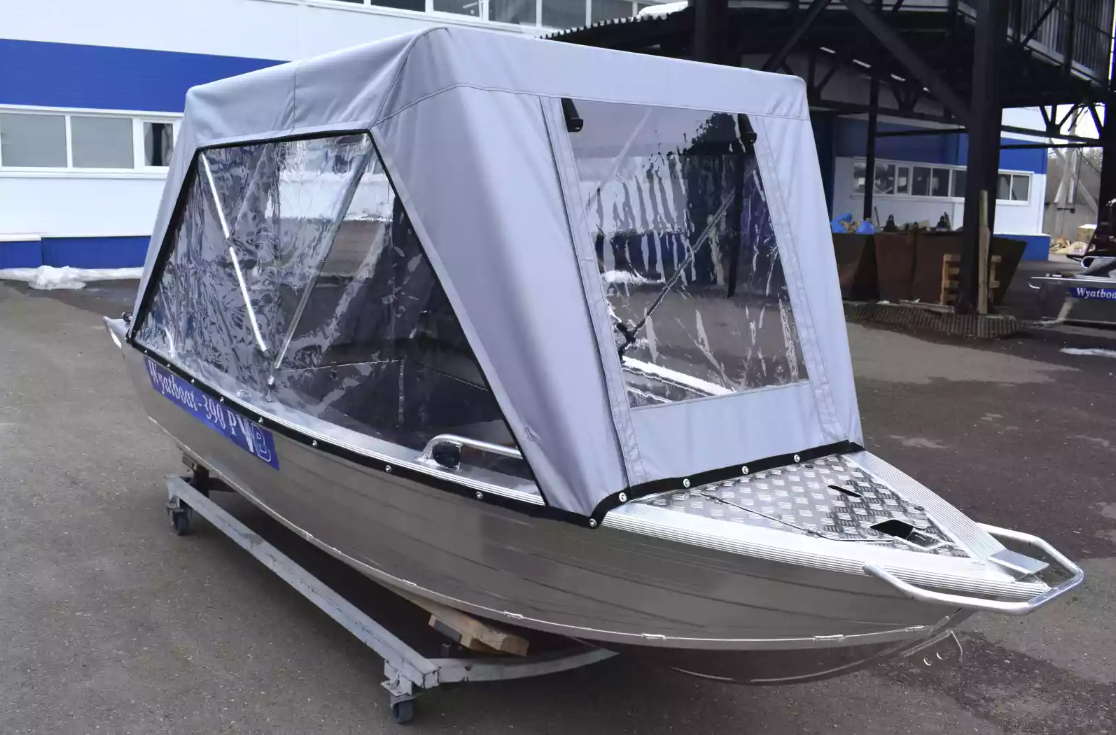 Алюминиевая лодка Wyatboat-390РМ в Невинномысске