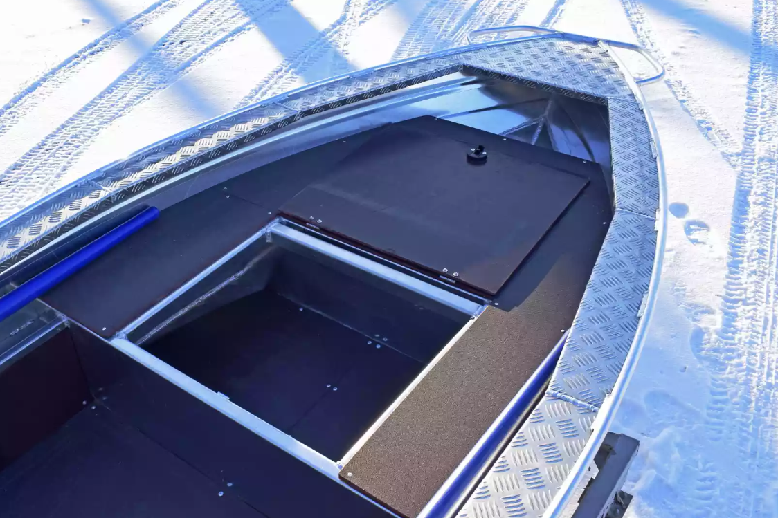 Алюминиевая лодка Wyatboat-370 Р FISH в Невинномысске