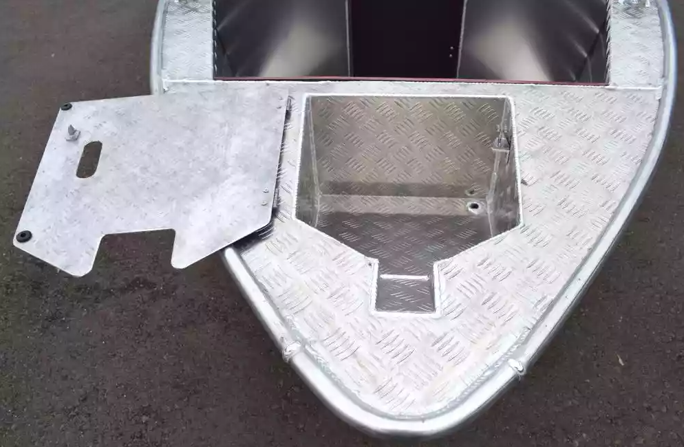 Алюминиевая лодка Wyatboat-390 DCM Увеличенный борт в Невинномысске