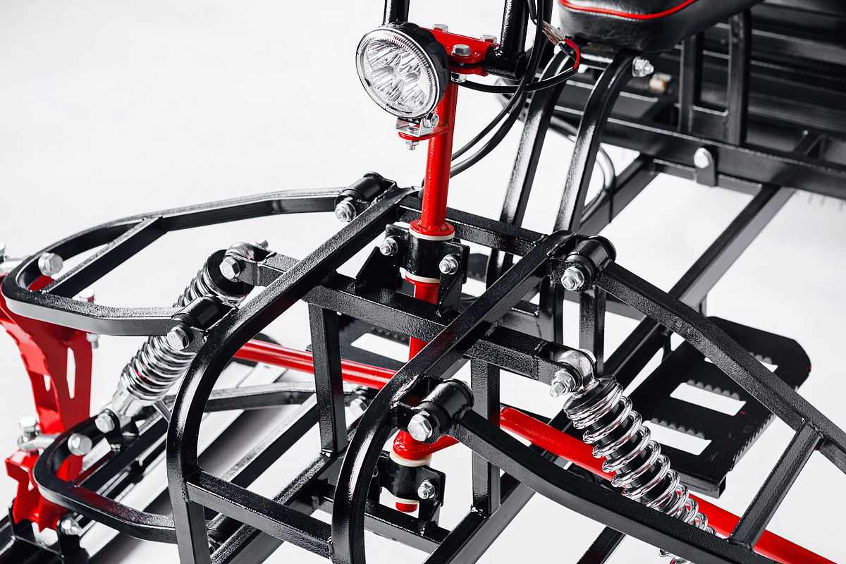 Лыжный модуль IKUDZO TERRAIN с подогревом ручек металлические лыжи в Невинномысске