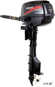 Лодочный мотор 4-х тактный HDX F 5 BMS в Невинномысске