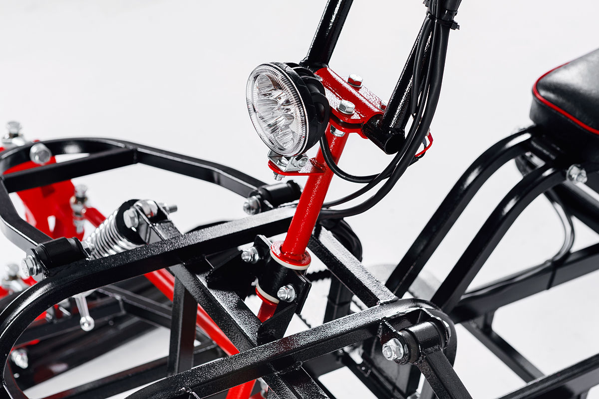 Лыжный модуль IKUDZO TERRAIN с подогревом ручек металлические лыжи в Невинномысске