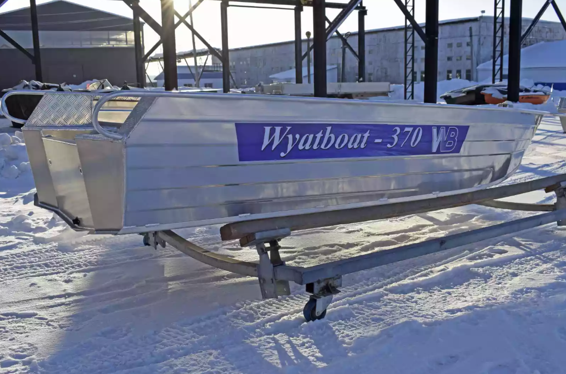 Алюминиевая лодка Wyatboat-370 Р в Невинномысске